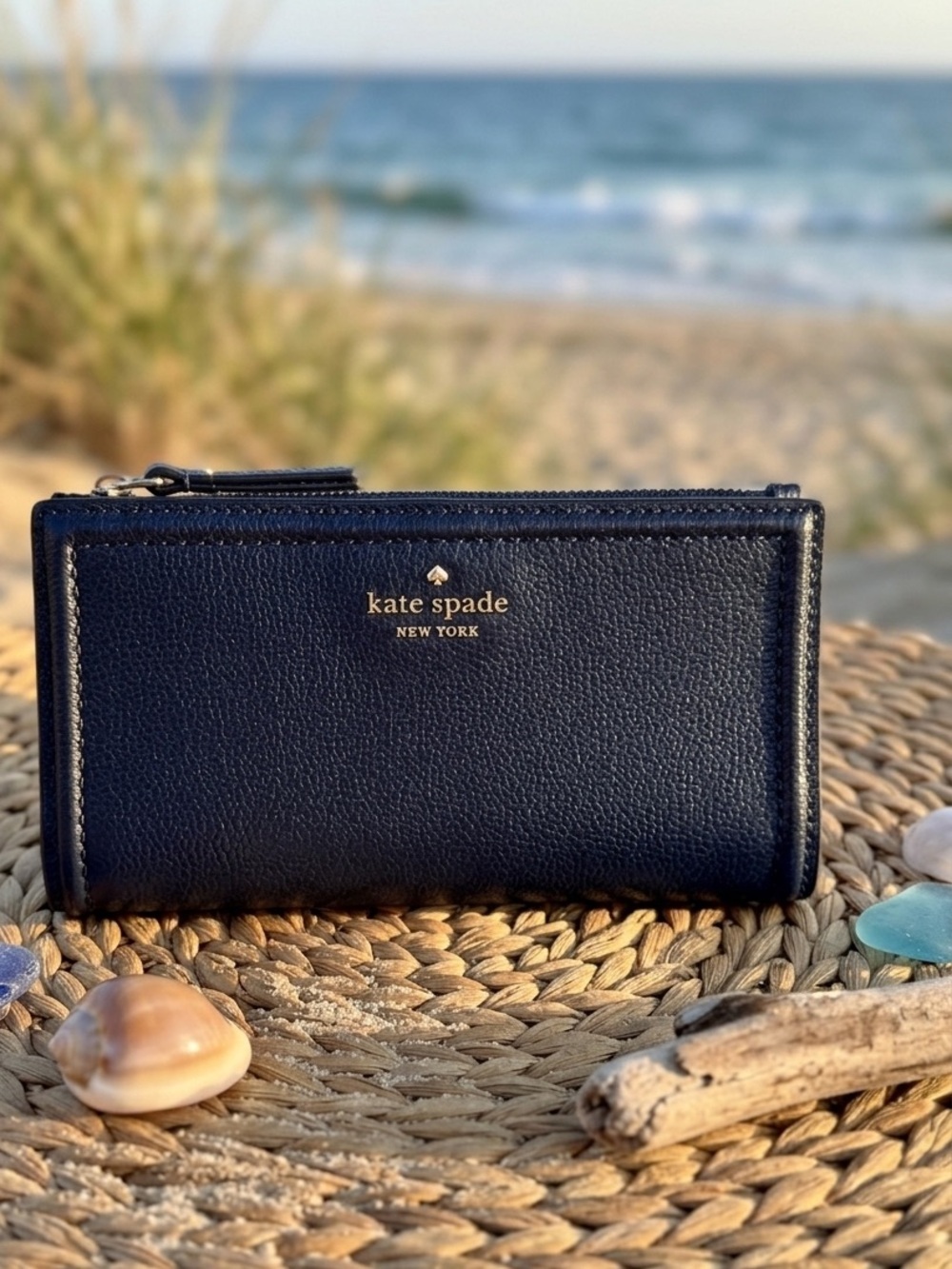 Kate Spade Midnight Blue Leather wallet